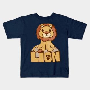 cute lion Kids T-Shirt